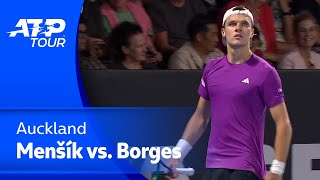 ATP Auckland: Jakub Menšík (CZE) vs. Nuno Borges (POR)