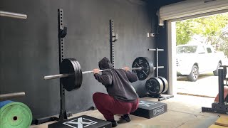 Squat everyday Day 1696: singles are useless for me