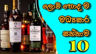 ලෝකයේ හොදම මධ්‍යසාර සන්නාම