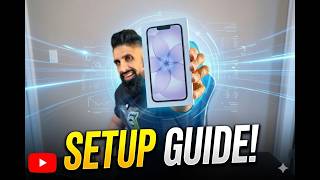 iPhone 17e Setup Guide! First Time Setup (Step-by-Step)