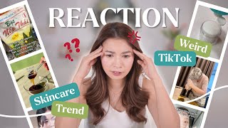 REACTION ♡ TREND LÀM ĐẸP TRÊN TIKTOK ♡ It's Phương Ly