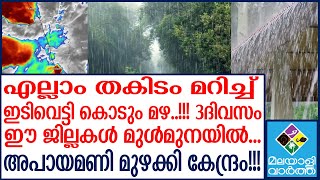 40 കിലോമീറ്റർ വരെ വേഗതയിൽ കാറ്റ്...