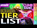 CLIMB RANKED EASY!!! BEST SQUADS CHARACTER TIER LIST! || SUPERVIVE