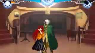 【MBAACC 1.07】 Full Moon Vermillion Akiha Standard Combos