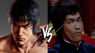 Law VS Bruce Lee  Inspired  Moves in Tekken