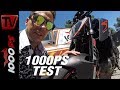 1000PS Test - KTM 1290 Super Duke R Landstraße - Sound - Wheely - technische daten