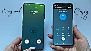 Samsung Galaxy S21 Ultra 5G vs S21 Ultra 5G Copy / incoming & outgoing calls /Comparison of 2 phones