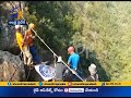 waterfall rappelling world cup katika waterfall turns into adventure sports hub in araku