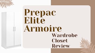 Prepac Elite Armoire Wardrobe Closet Review: Is It Worth It?