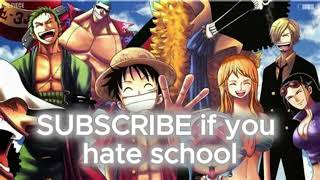 Subscrine if you hate school
