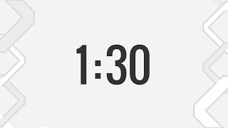 1 Minute 30 Second Timer (Basic White)