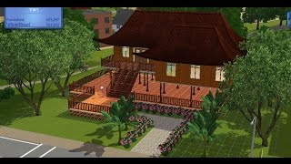 บ้านเรือนไทย  Thesims3 สร้างง่ายๆ ค่ะ