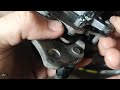 how to fix or stop squeaking front wheel scooter yamaha mio i125 diy brake pads cleaning