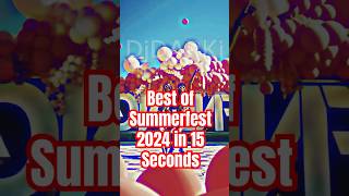 Best of Summerfest 2024 in 15 Seconds | Best Festival for Edm and techno music : Summerfest 2024