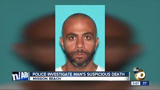 Police investigate suspicious Mission Beach death