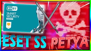 ESET Smart Security Antivirus VS Petya Ransomware! | Antivirus Test