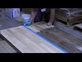 Staining a Hardwood Floor with Vinegar and Steel Wool Staining a Hardwood Floor with Vinegar and Steel Wool