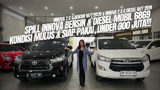 PILIH INNOVA REBORN BENSIN ATAU DIESEL? HARGA MURAH UNDER 300 JUTA!! | INNOVA G 2020 & INNOVA G 2019