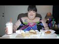 classic bk melt from burger king with nuggets and fries mukbang