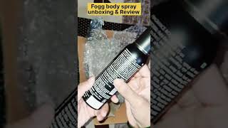 Fogg Absolute body spray unboxing \u0026 Review .|flipkart demege product| @PrettyPushpa #viral #live