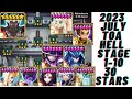 TOA HELL July 2023 30 STARS Stage 1- 10.   Summoners War