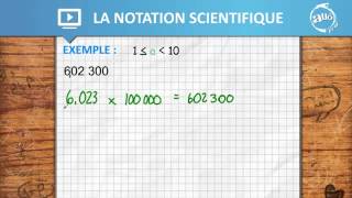 All   prof   La notation scientifique