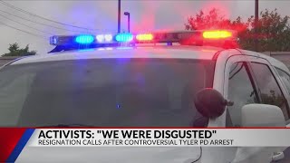 “We were disgusted” Civil Rights activists call for Tyler Police resignations