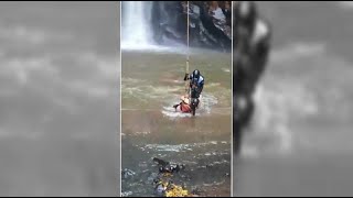 Instrutores de salto em pêndulo saem ilesos após queda de 65 m em São Carlos