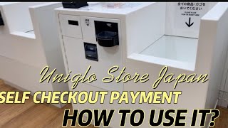 UNIQLO SELF CHECK OUT PAYMENT