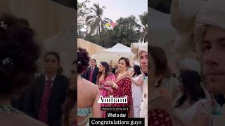 Ambani Family Graces Priyanka Chopra’s Brother’s Wedding | Nita, Mukesh, Shloka \u0026 More! ✨💍 #shorts