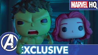 Marvel Funko Presents: Tick Tick Smash (starring Hulk & Black Widow) | EXCLUSIVE SHORT