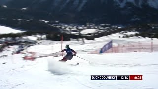 David Chodounsky - Run 1 - Slalom - 2016 Audi FIS Ski World Cup Finals