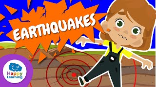 🌍⛰️ Earthquakes and Tectonic Plates | Educational Videos for Children | @HappyLearningENG