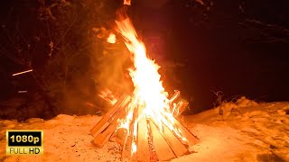 焚き火 睡眠導入 集中 焚き火BGM 自然音 | ASMR リラックス 3時間 | Real Campfire | Relaxing Fireplace Sounds