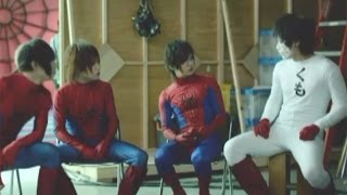 応援隊長に金爆！「金爆、スパイダーマンを語る／スパイダー愛」編公開　「アメイジング・スパイダーマン２」CM