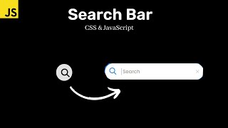 Animated Search Box using HTML CSS & JavaScript | CSS Expandable Search Box