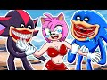 Shin Sonic Tapes And Shin Shadow Fight For Amy On The Beach | Sonic The Hedgehog 3 Animation