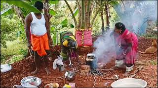 தென்னைமரம் 🌴🌴🥥🥥முதல் பாலை ஈன்றதற்கு செய்த சடங்கு🙏🙏🌄🌅🏝️🏝️🌝🌍