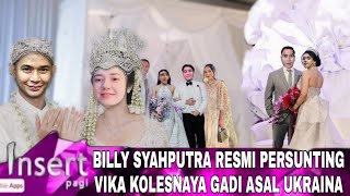 HARI INI || TANGIS HARU BILLY SYAHPUTRA SETELAH MEMPERSUNTING VIKA KOLESNAYA