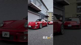 【964turbo/991GT3】どちらもガーズレッドのポルシェです！FSWのストレートはどちらが速いのか･･･ #porsche #porsche911 #964turbo #991gt3