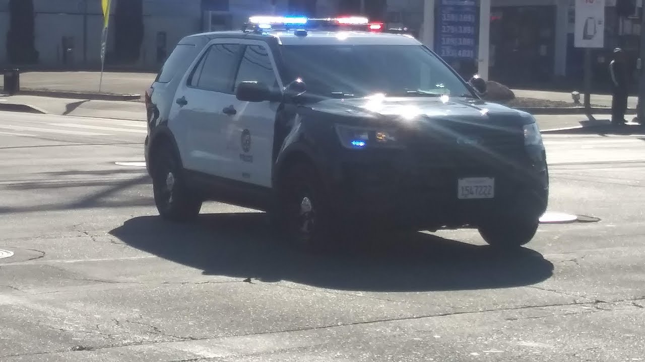 Lapd Ford Explorer Responding Youtube
