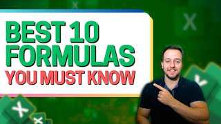 Top 10 Best Excel Formulas You Must Know with Practical Examples | File to Download