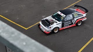 Keiichi Tsuchiya returns to WTAC 2019 in Beau Yates' AE86