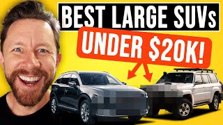 BEST used Large SUVs UNDER $20,000 to buy in 2023