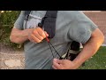 How to mimic an adjustable buckle with rope.