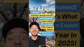 Winter Refuses To Let Go—Canada's 2025 Spring Forecast Warns Of More Snow Ahead! #toronto