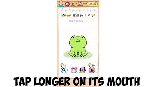 "Help this frog fly" Brain Test Level 64 Quick Guide