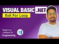 Exit a For Loop in Visual Basic | VB.Net Exit For Loop