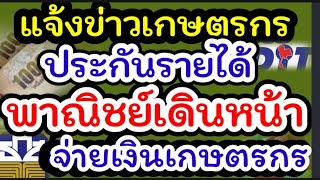 แจ้งข่าวเกษตรกร#จ่ายเงินชาวนา#ประกันรายได้#ส่วนต่างชาวนา#ธกส.จ่ายเงินไร่ละ500รอบ2#ไร่ละ500#ชาวนา