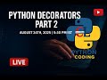 Python Decorators | Part 2